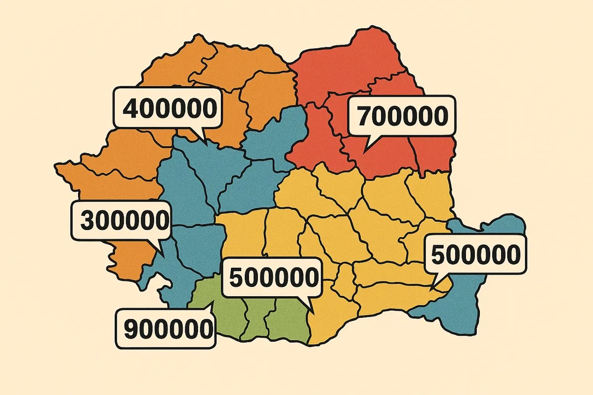 Harta romaniei
